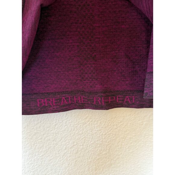 Lululemon Women's Swiftly Tech Long Sleeve Crew Heathered Plum W3M18S Size 8 - Picture 5 of 6